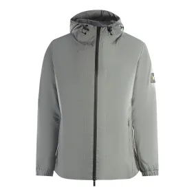 Lyle & Scott Lightweight Reflective Grey Hooded Jacket