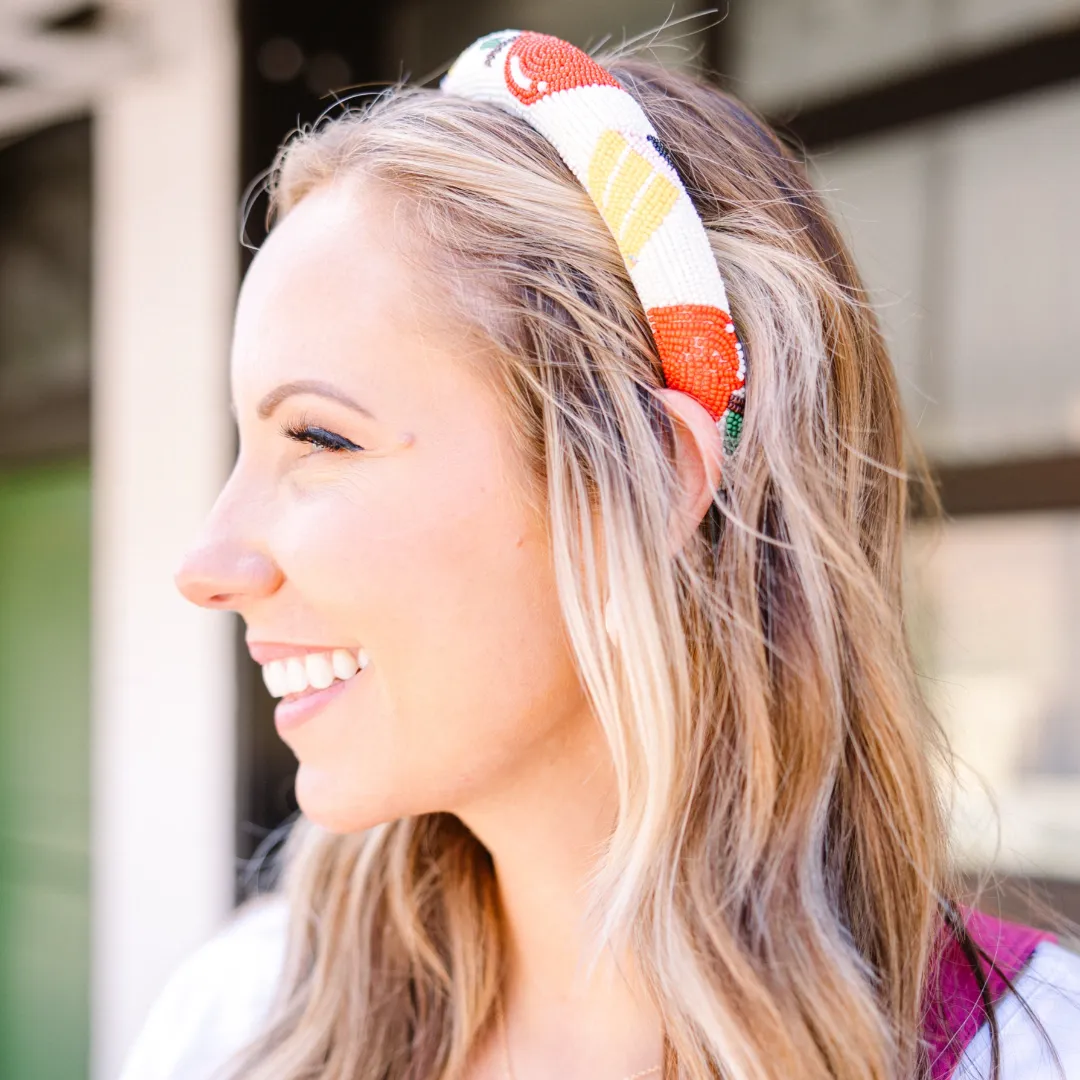 Meet Me At The Schoolhouse Headband, Ivory