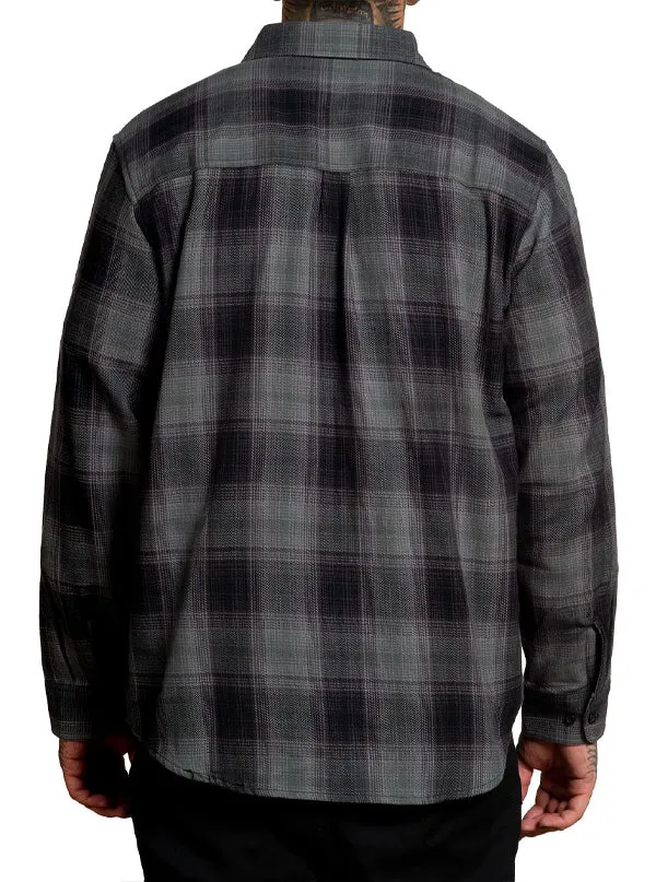 Men's Gatling Flannel (Black/Grey)