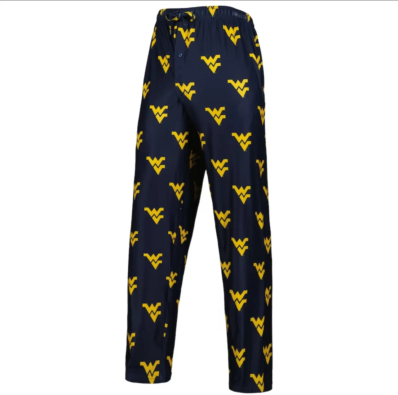 MEN’S WEST VIRGINIA ALL OVER PRINT LOGO KNIT PANT