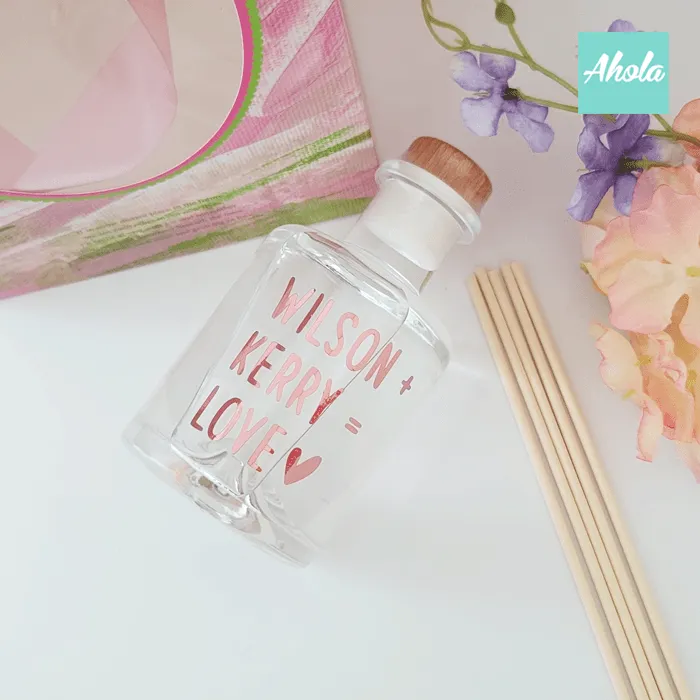 【Me+You=Love】Floral Reed Diffuser with Essential Oils 小花束香薰擴香瓶