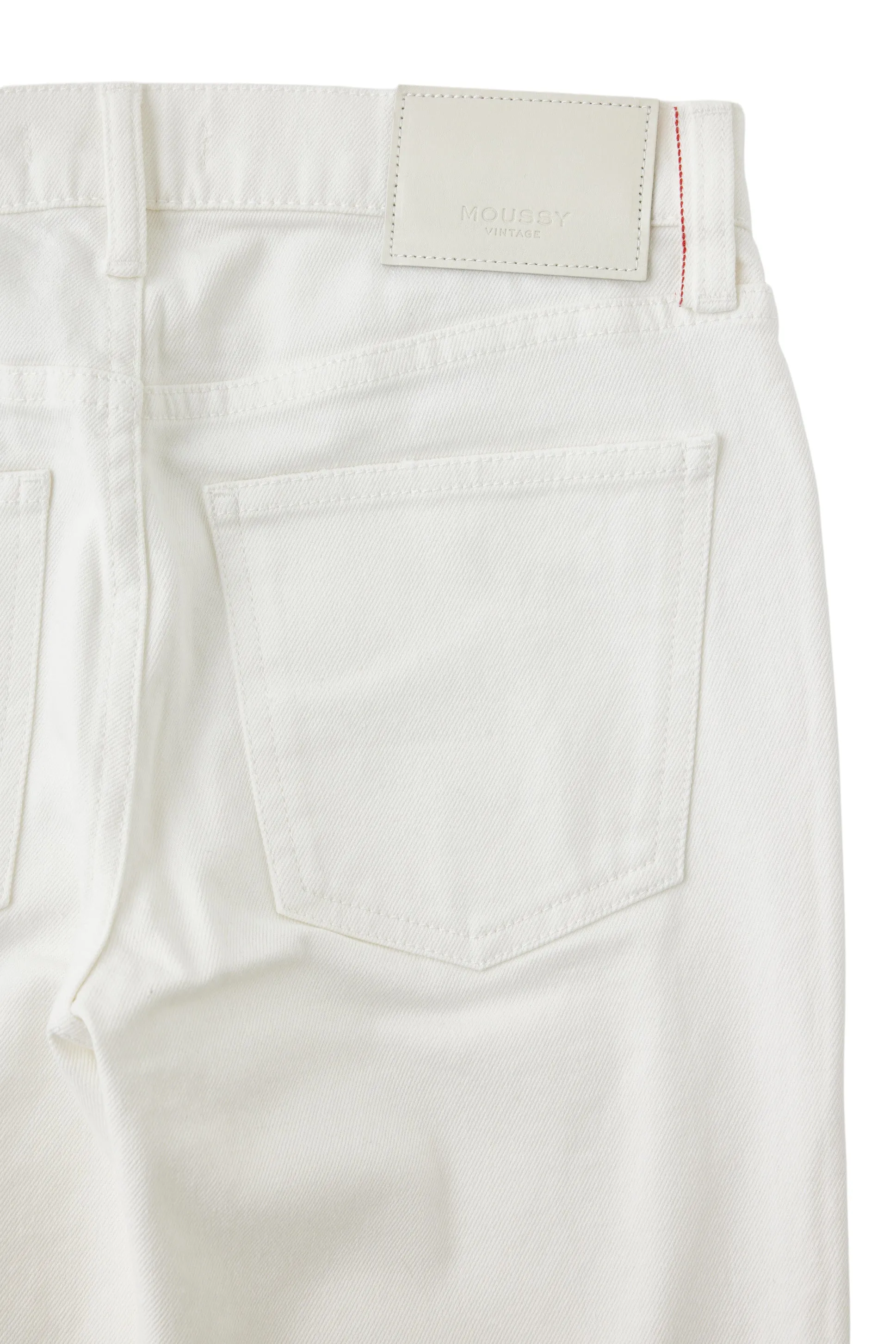 Moussy Denim Pisgah Skinny Jeans in White