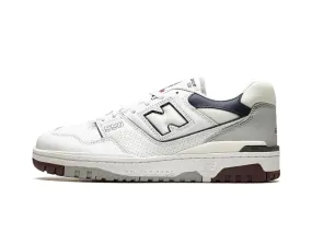 New Balance 550 White Maroon Natural Indigo