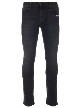 Off-White Logo Skinny Denim Jeans