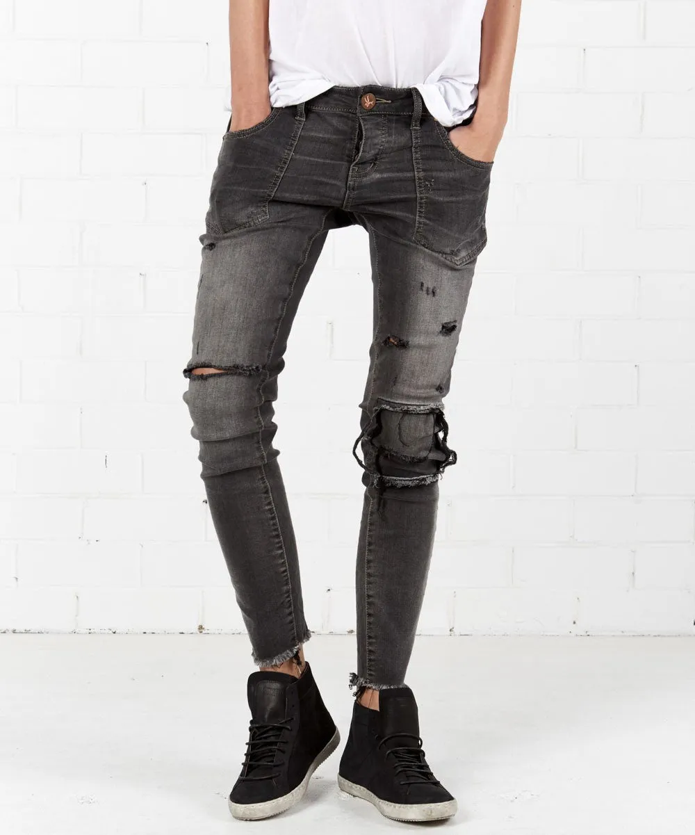 One Teaspoon Le Duke Freebirds II Distressed Jeans