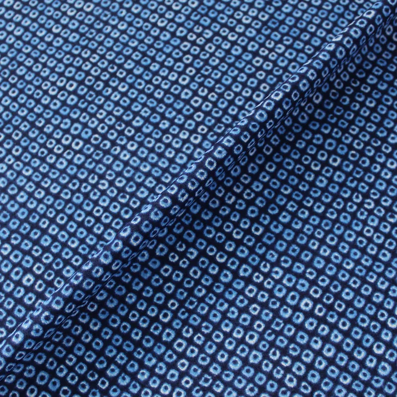 Patchwork Cotton - Indigo Grids