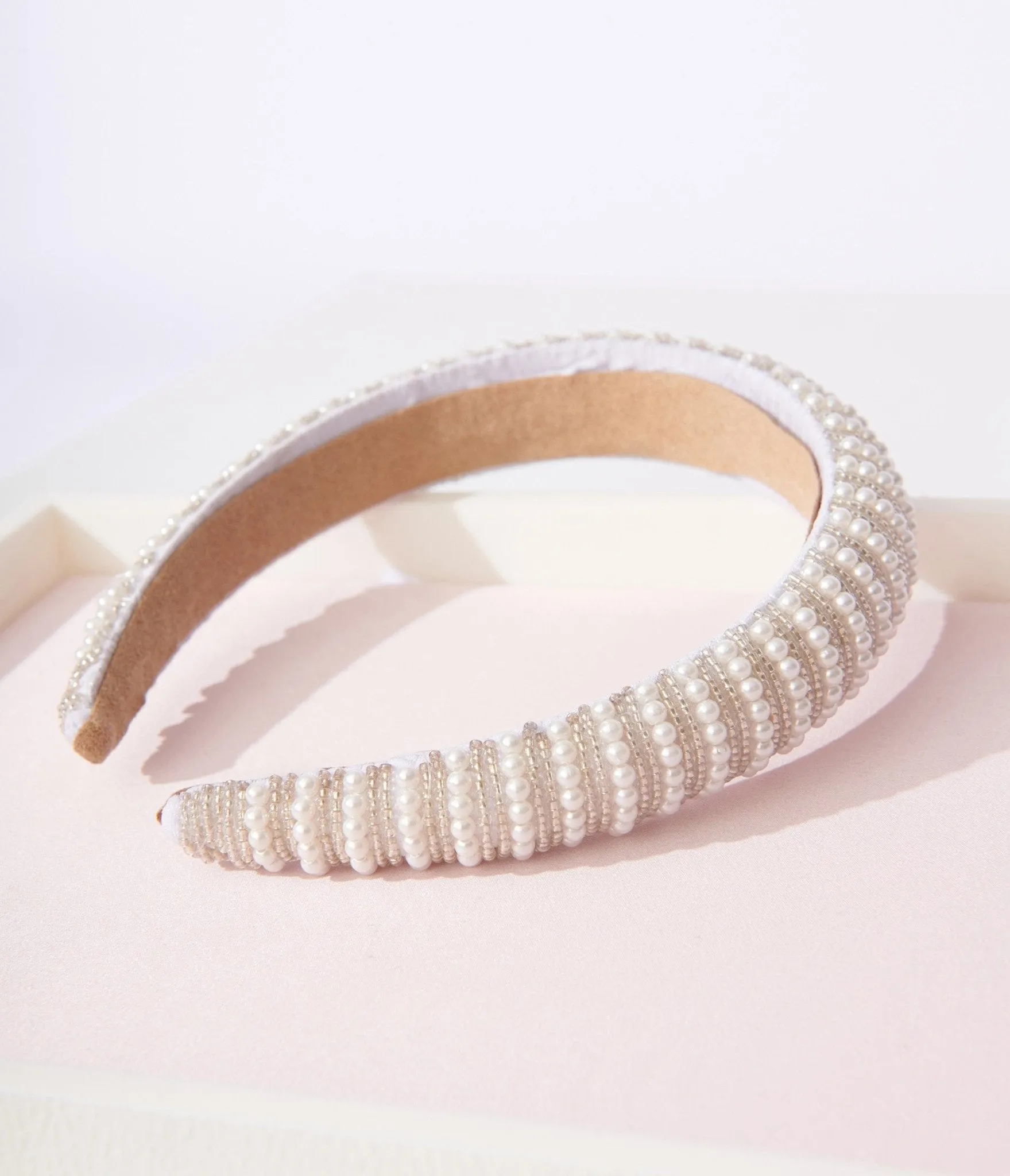 Pearl & Beaded Chunky Headband