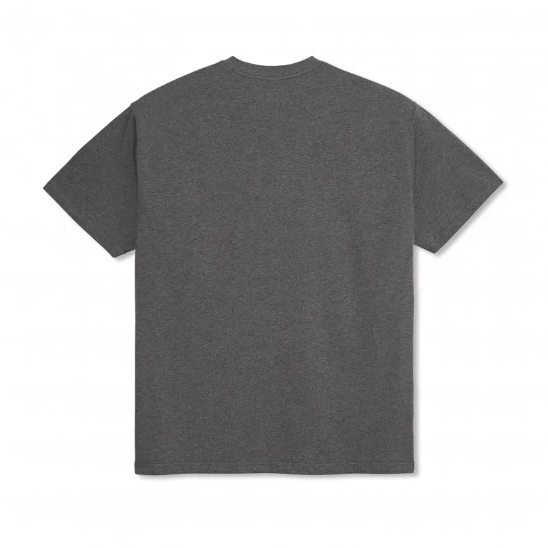 Polar Skate Co. Team T-Shirt (Dark Grey Melange)