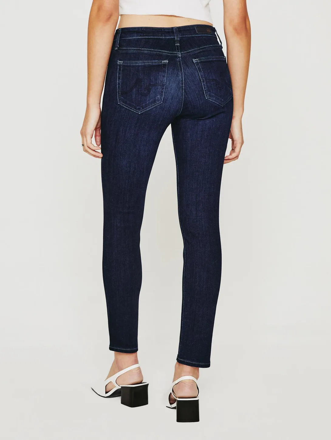 Prima Mid Rise Cigarette Jean - Concord