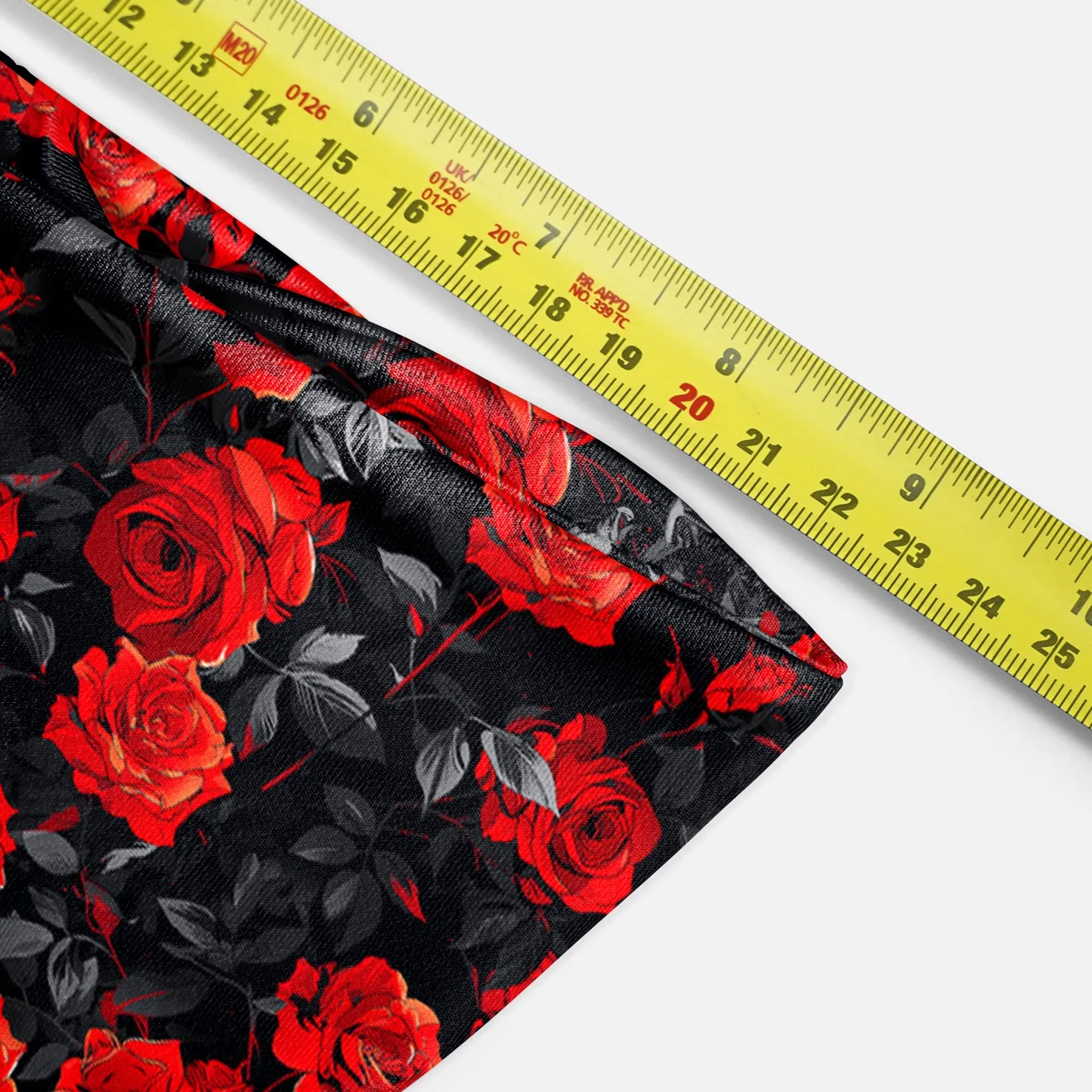 Red Roses Pattern Headband