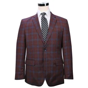 Roffe Red Plaid Sport Coat