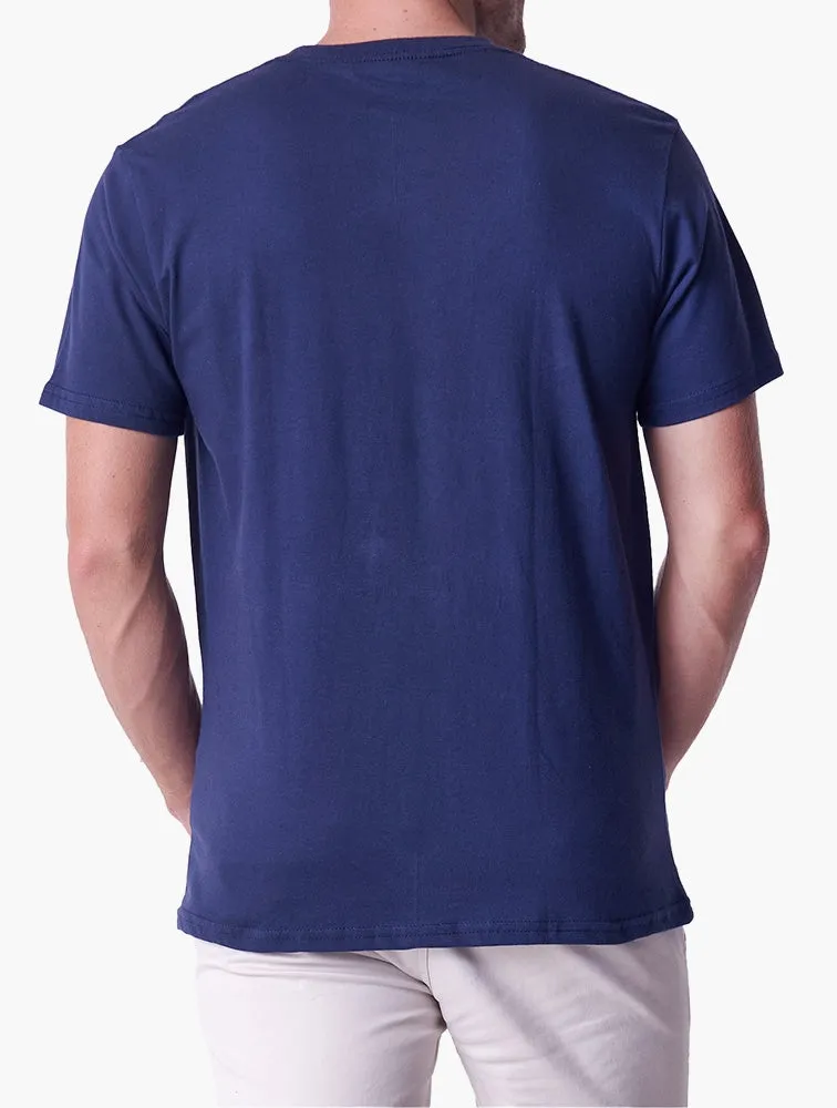 Salomon Sml8104 Faded Ss Tee M  Indigo