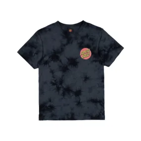 Santa Cruz Beware Dot Tie Dye Crew Neck Youth T-Shirt