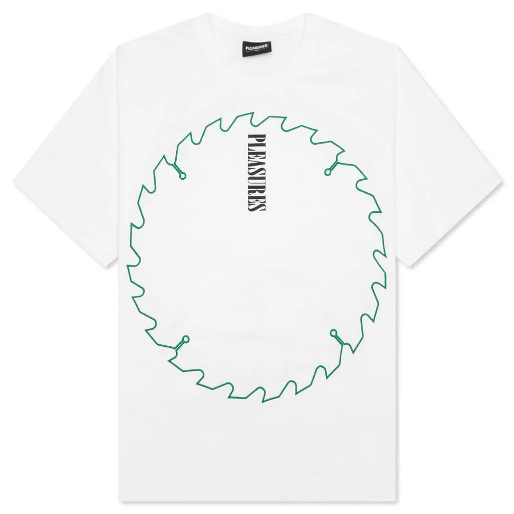 Saw Heavyweight T-Shirt - White