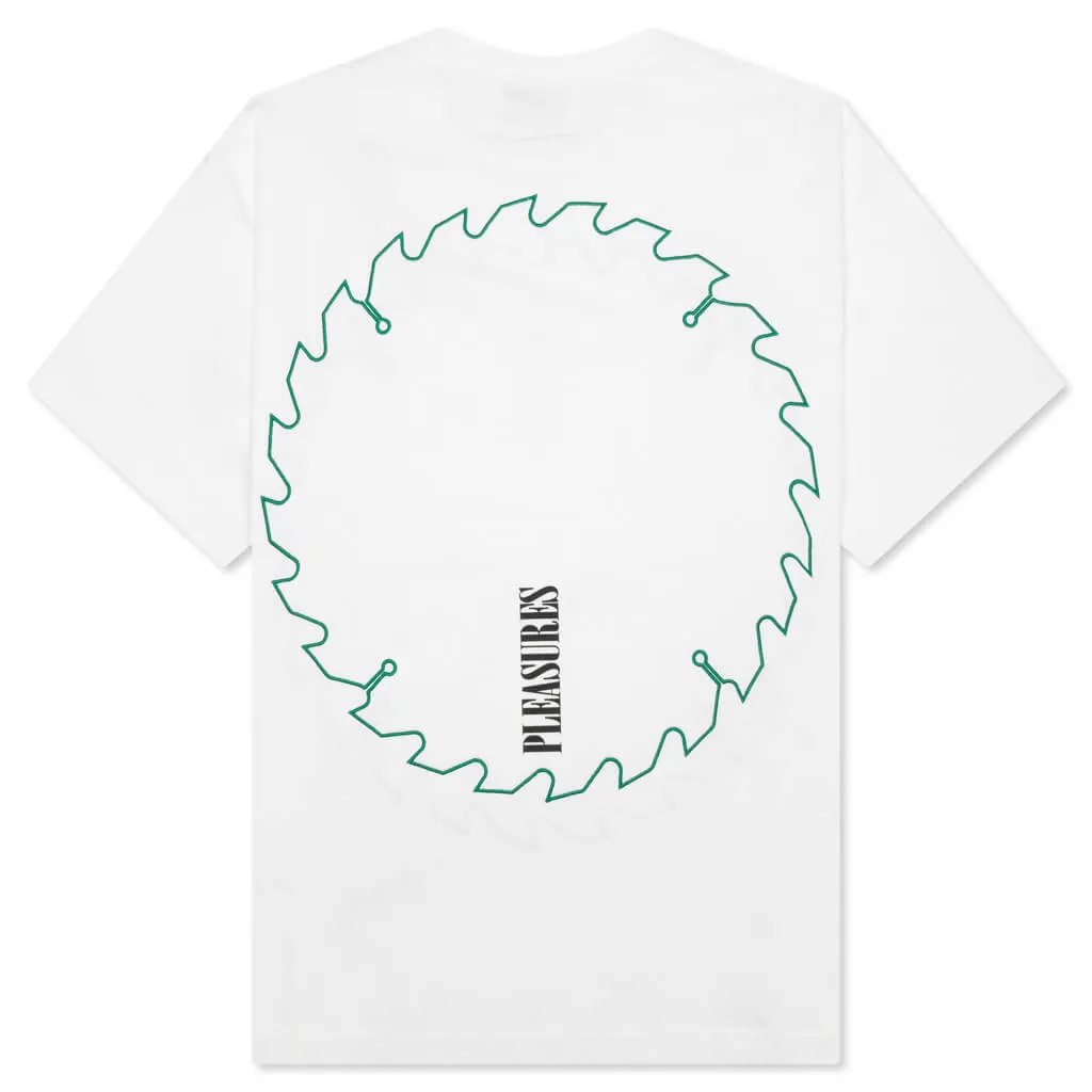 Saw Heavyweight T-Shirt - White