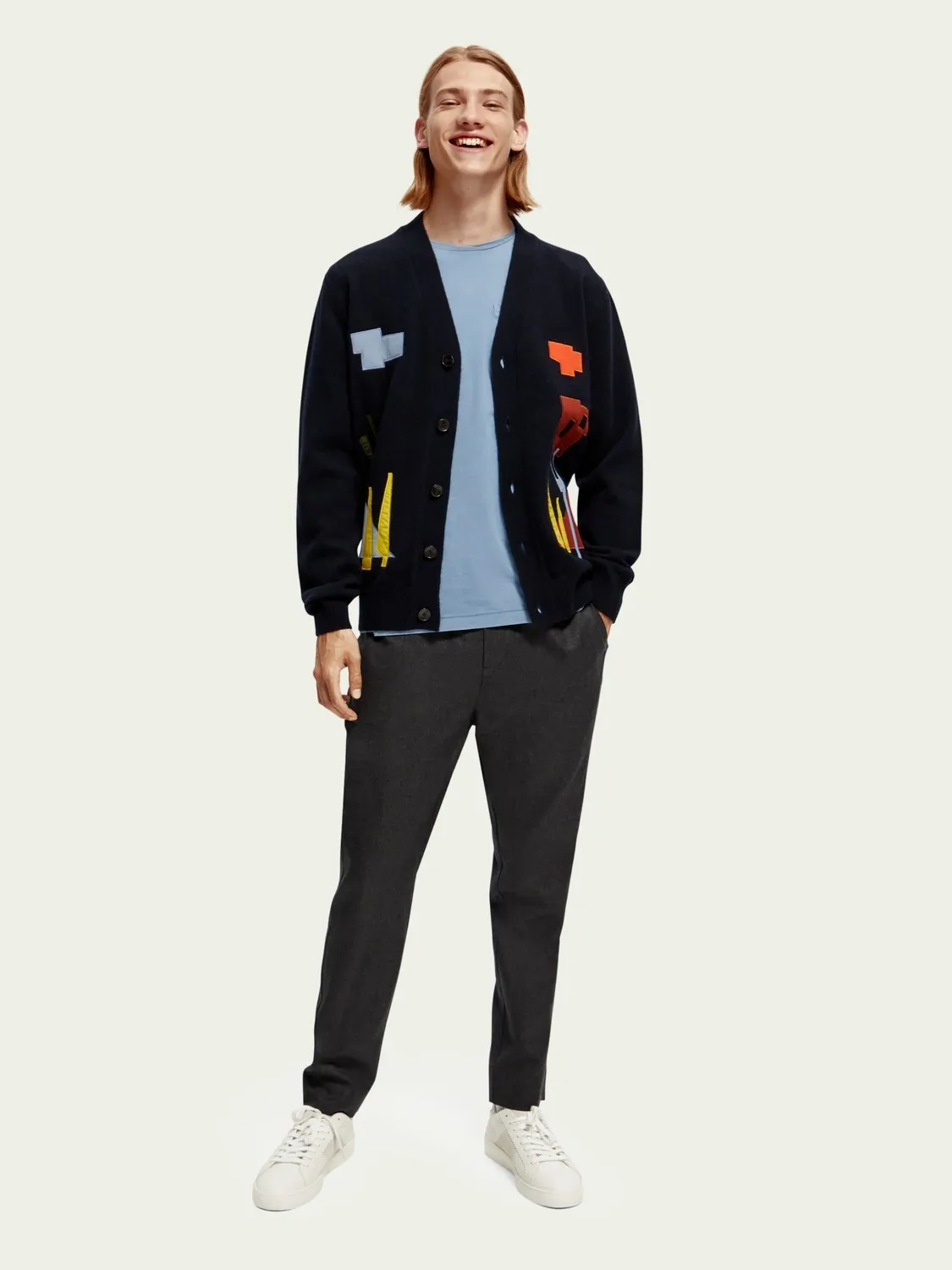 Scotch & Soda  |Logo Surf Style Cardigans