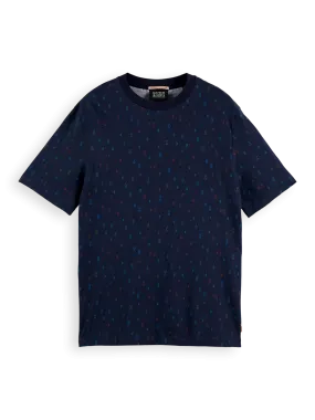 Scotch & Soda - Printed Crewneck Jersey Tee - Combo C