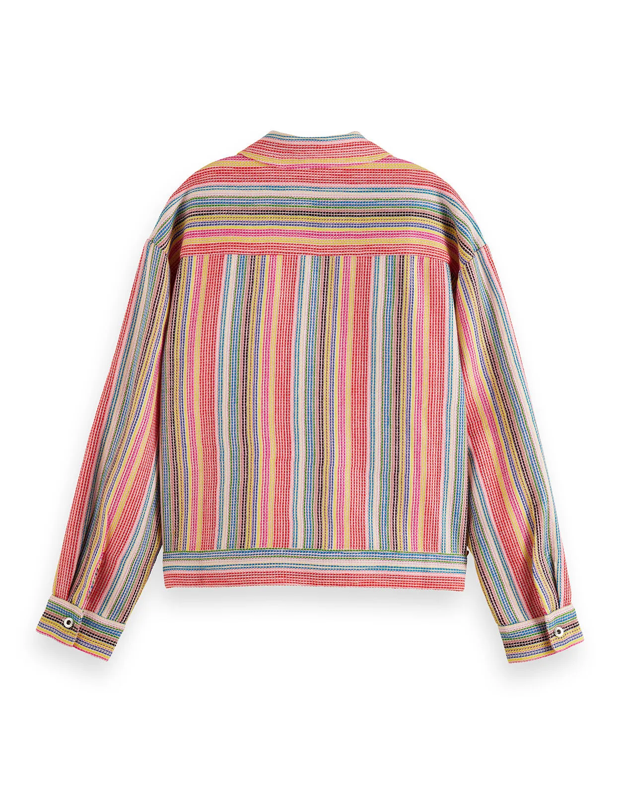 Scotch and Soda Stripe Trucker Jacket Multi