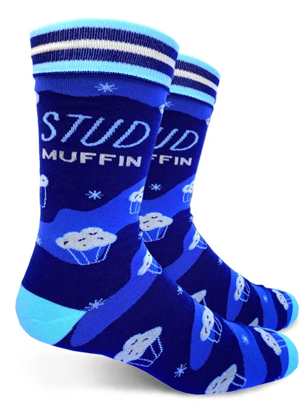 Stud Muffin Mens Crew Socks