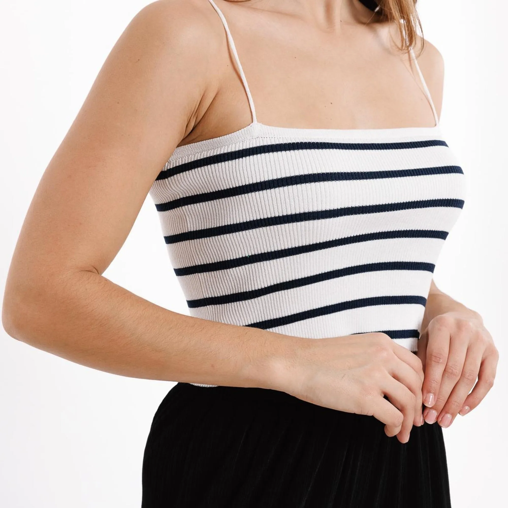 Sweewe Paris Tube Top with Straps in White