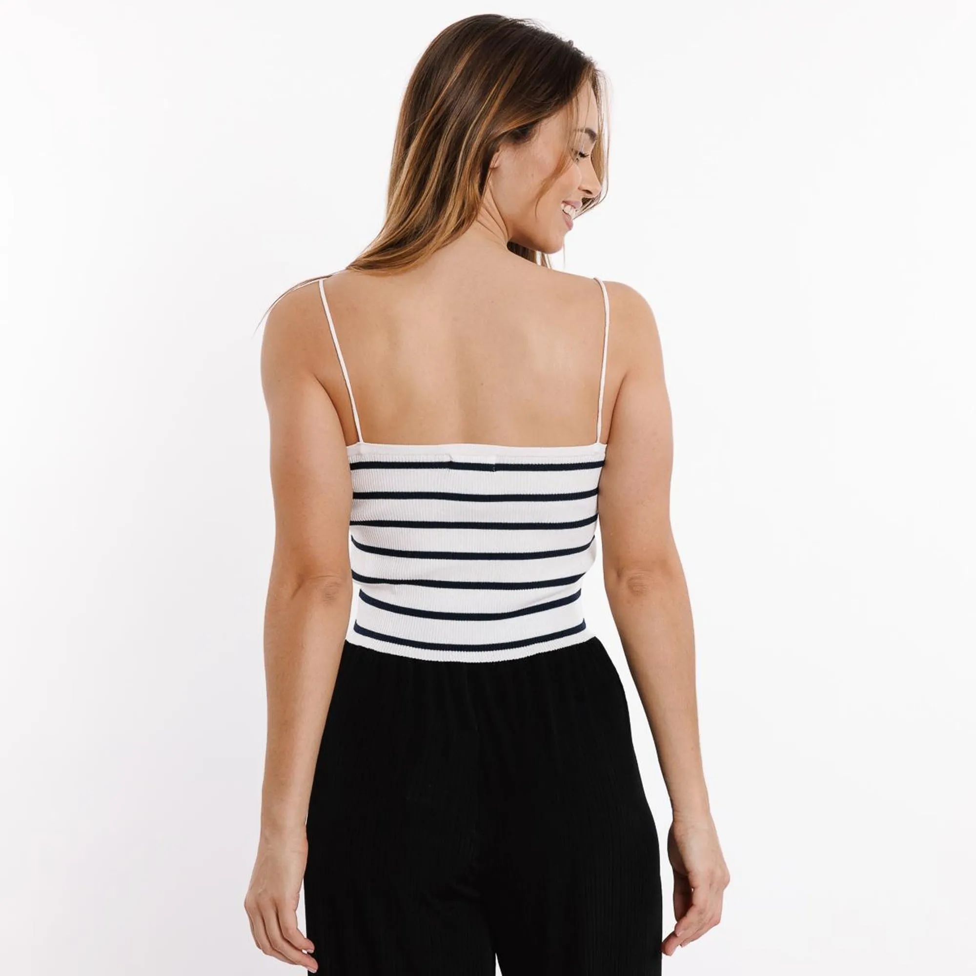 Sweewe Paris Tube Top with Straps in White