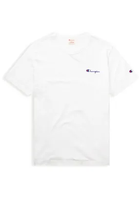 T-Shirt With Script Chest Logo 211985