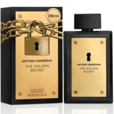 The Golden Secret Eau de Toilette 6.8 oz 200 ml Huge Size By Antonio Banderas