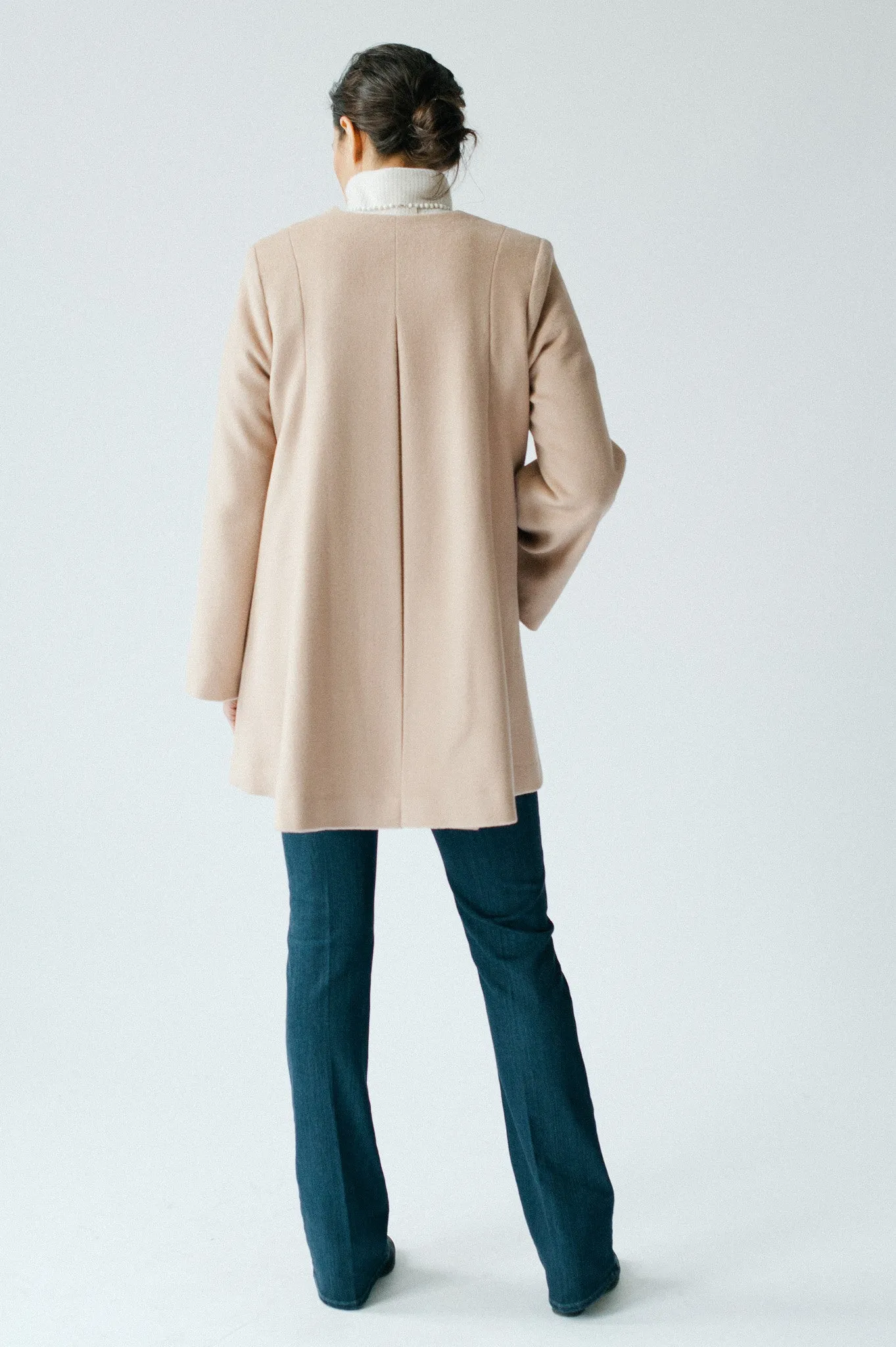 Tuileries Cape Coat - Sand