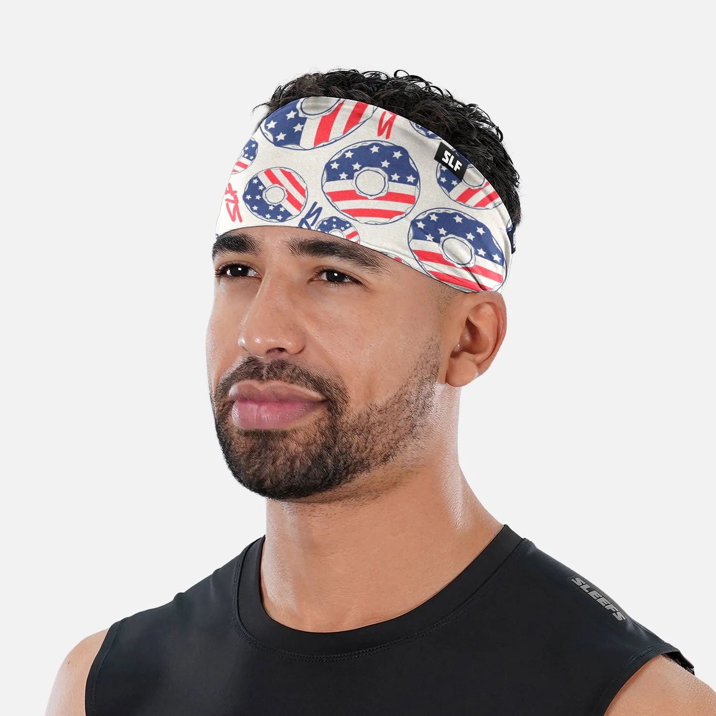 USA Donuts SLF Muted Color Headband