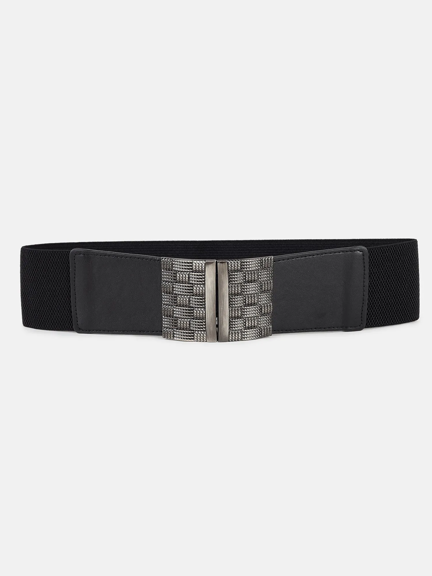 Vintage Metal Weave Buckle Belt