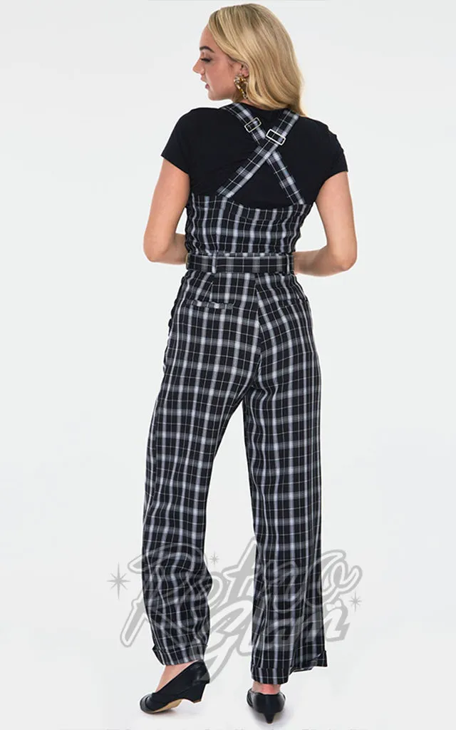 Voodoo Vixen Bloom Jumpsuit in Plaid - XS & XL left only