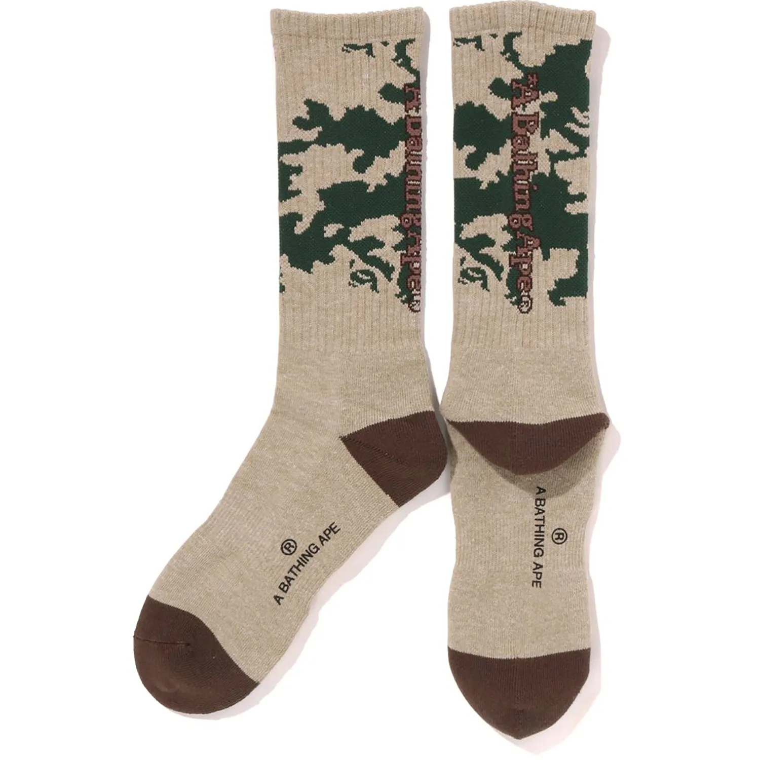 WOODLAND CAMO SOCKS MENS